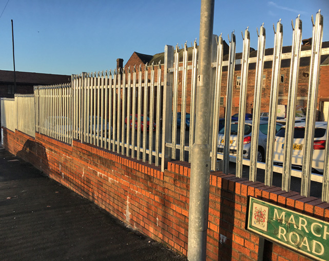 Palisade Fencing Stoke