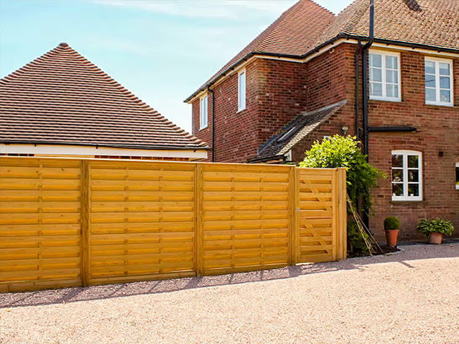 Timber Fencing Installation in Staffordshire