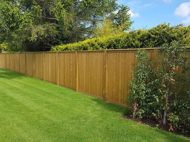 Jacksons Fencing Installation in Cheshire by Wulstan Fencing