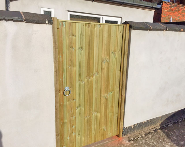 Standard Wooden Gates Stoke