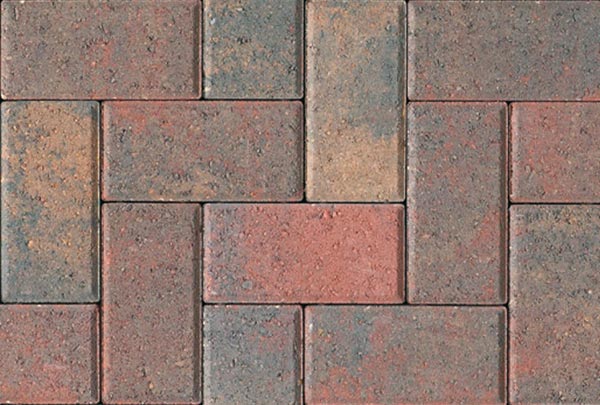 Autumn Red Block Paving Block Paving