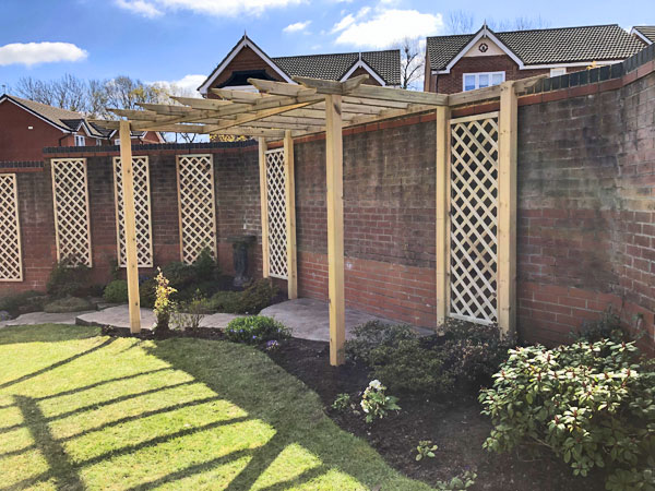 Pergolas in Stoke