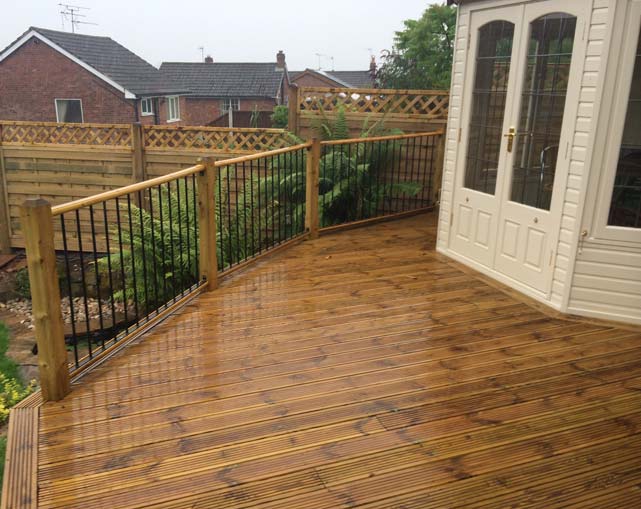 Timber Decking in Nantwich