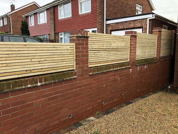 Contemporary Fencing Stoke on Trent